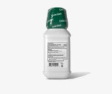 Dulcolax bottle with green cap showing drug facts label on a white background.