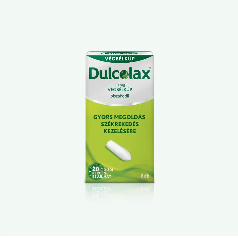 Dulcolax® 10 mg végbélkúp