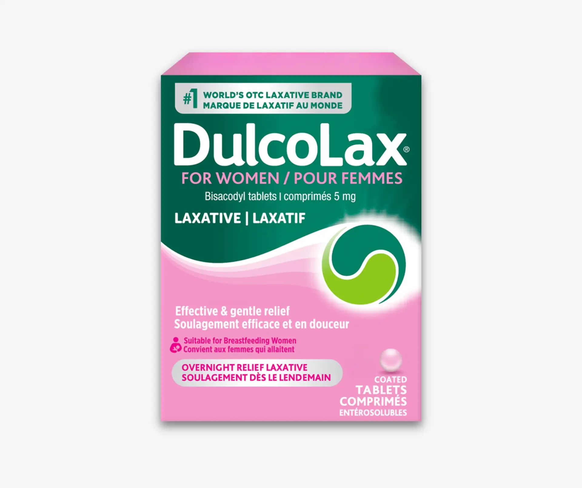 Front of pack of DulcoLax For Women
